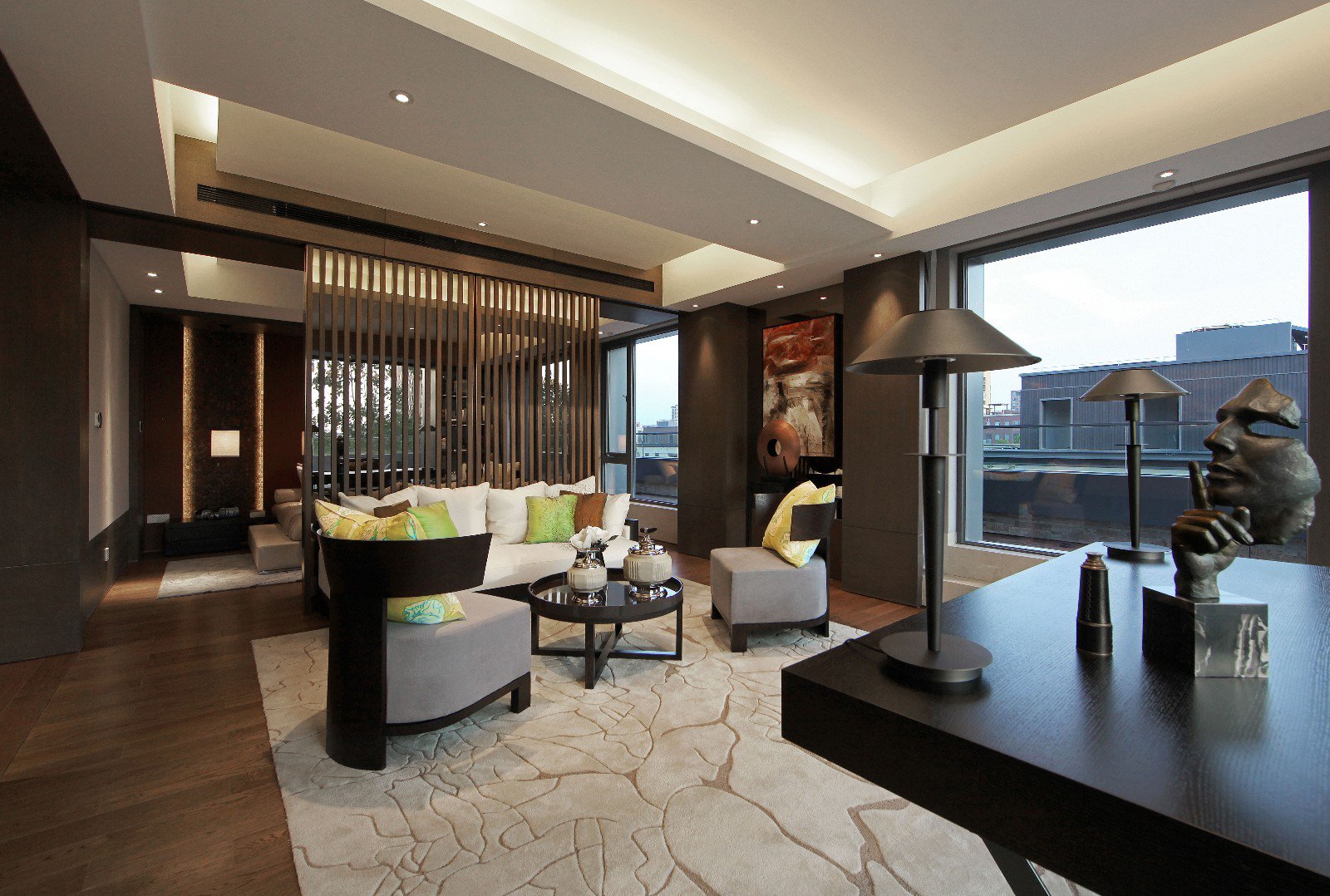 孙建亚│650m²华侨城10号院D户型样板房-27