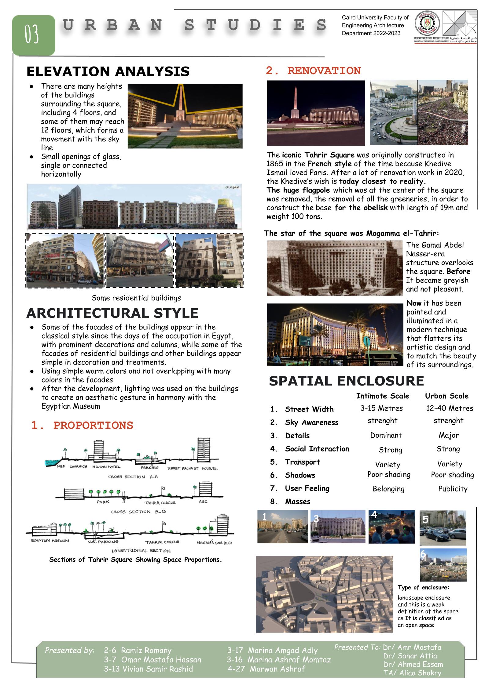 2nd YEAR URBAN PROJECT: ELTAHRIR SQUARE DEVELOPMENT-4