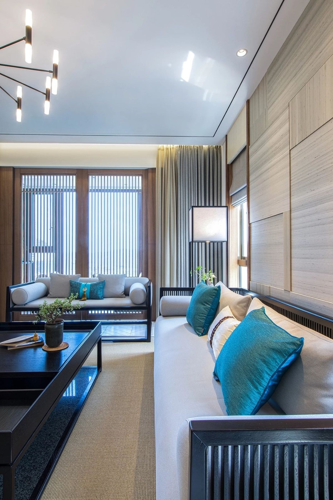 温州鸿泰设计 | 天豪公寓 精心雕琢的新中式170㎡-8