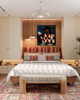 ''MASTER BED ROOM INTERIOR DESIGN''