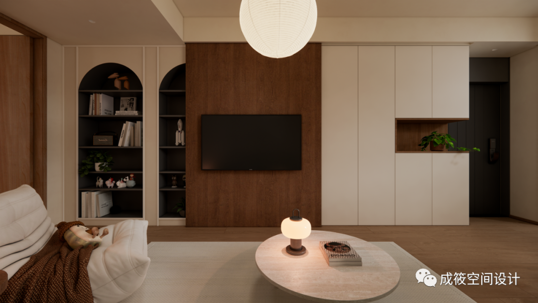 古朴中寓现代,70 平一室户的惊艳蜕变丨中国上海丨成筱设计-17