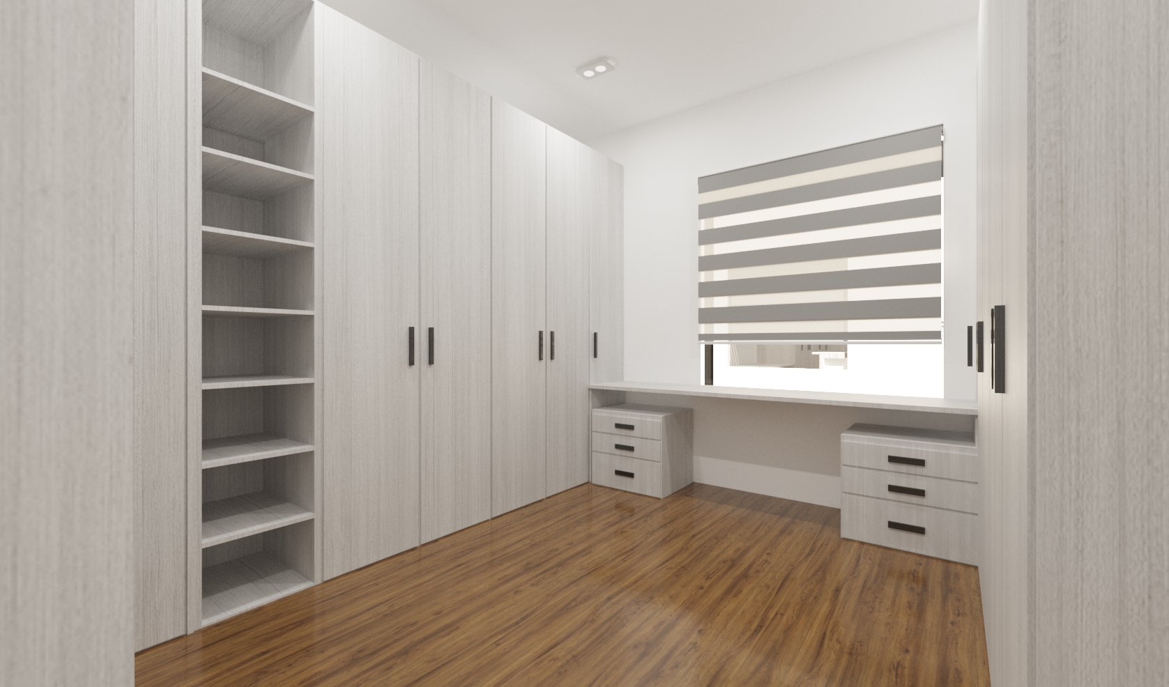 white walk-in closet-1