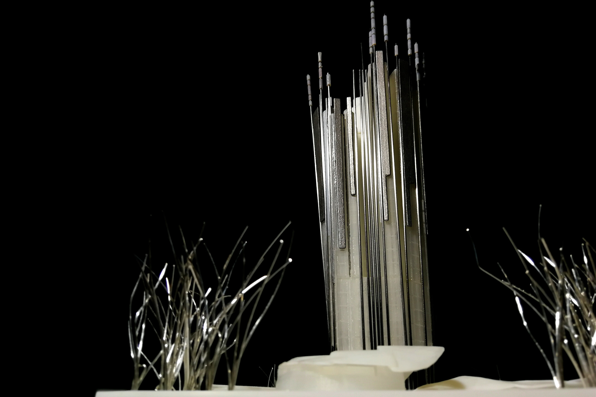 国际建筑竞赛提案模型制作丨EXarchitects团队-28