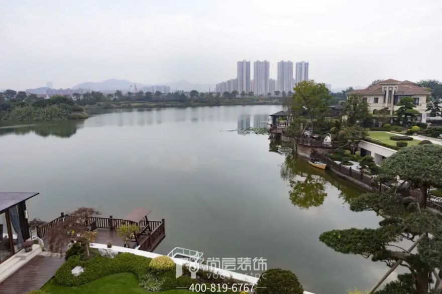 银湖花园×尚层别墅装饰|杭州400㎡新中式别墅设计,由心生活-30