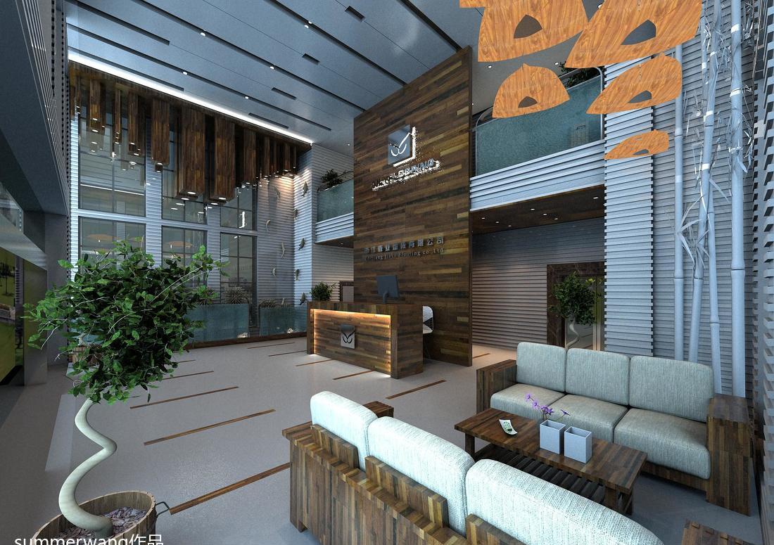 
嘉业地板办公楼展厅项目 -17