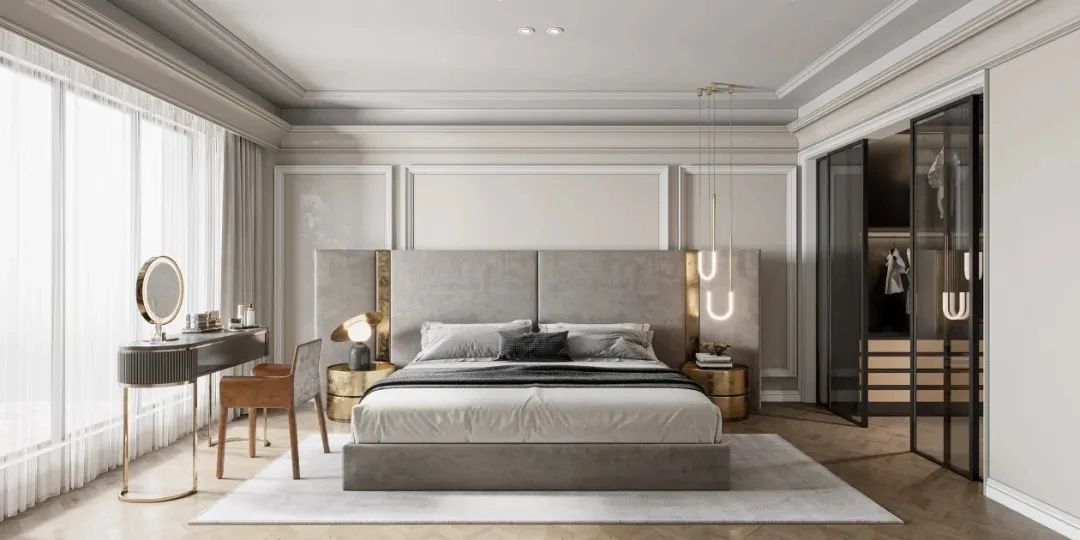 私人空间的艺术品——100 款卧室背景墙设计鉴赏-103