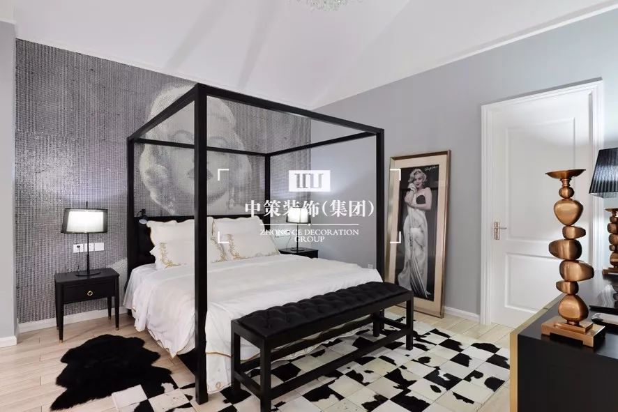 果林湖畔大别墅 | 现代简约风格下的空间重构-94