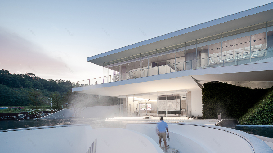 悬水之上的城市更新——广西梧州多 fiction 中心-35