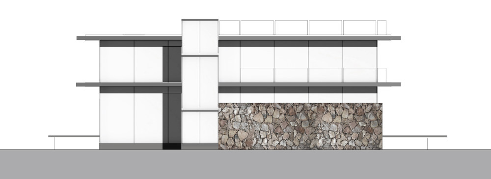 巴西 Labcity 设计工作室打造的原生态石墙住宅-47