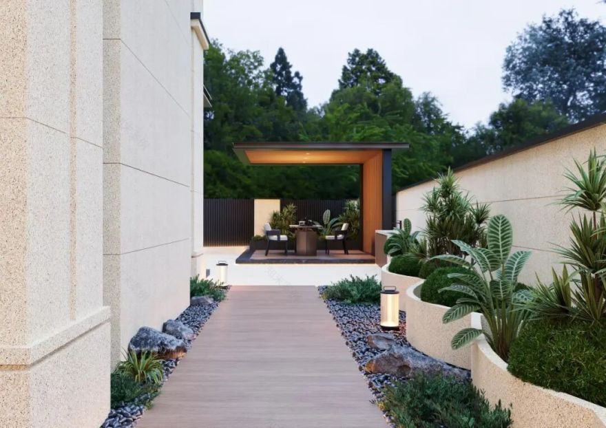 HK上策设计【建发·碧湖双玺别墅】现代简约风格-17