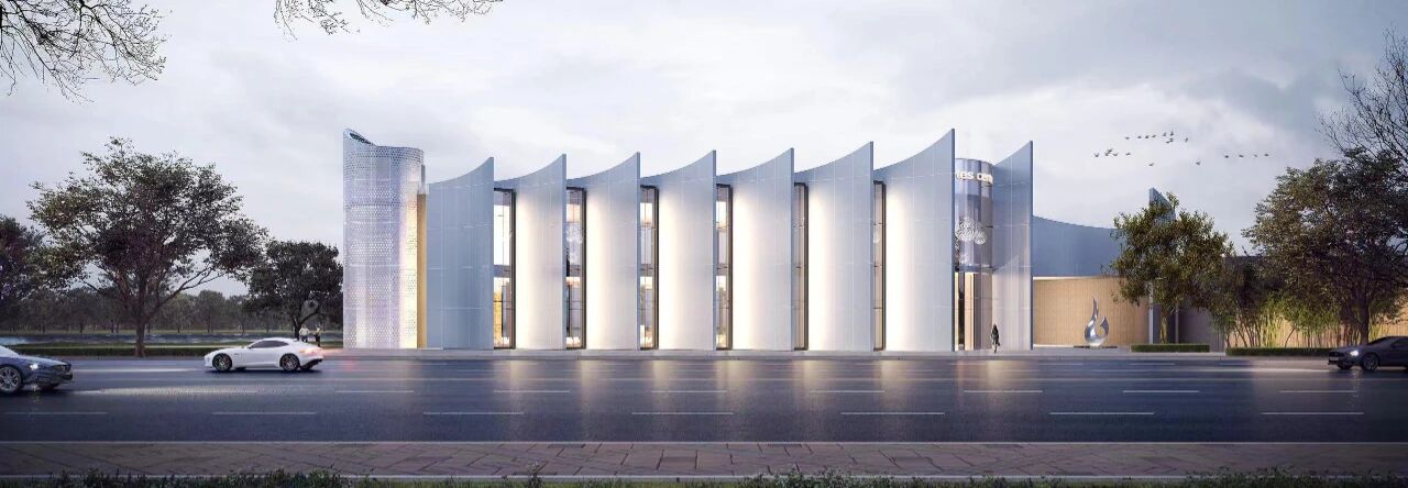 天津中新澜湖庭丨中国天津丨硬装设计为引擎联合设计,建筑设计为方标世纪建筑设计,景观设计为现工设计-40