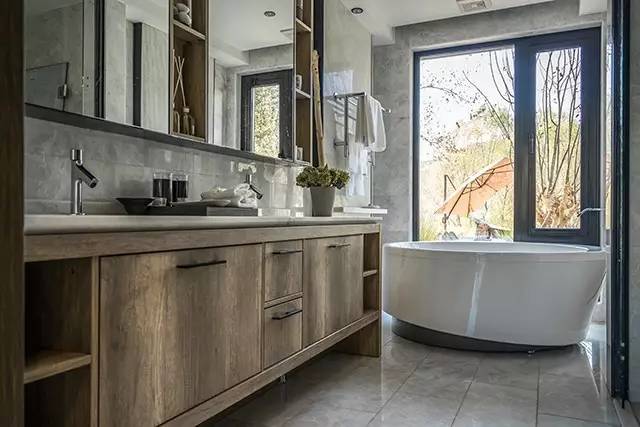 130㎡北京长城脚下饮马川民宿设计-25