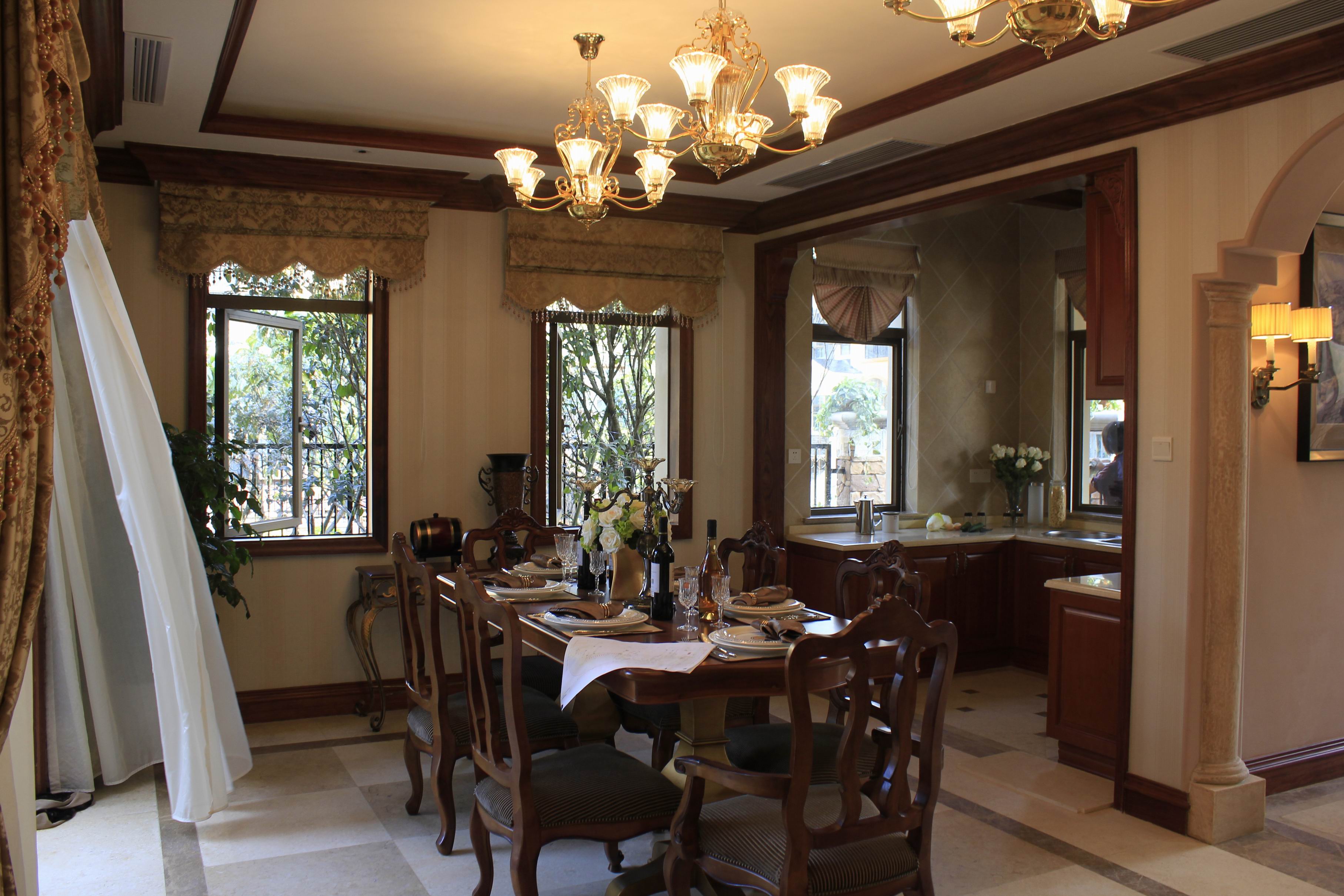 惠州东江新城别墅样板房（美式系）-15