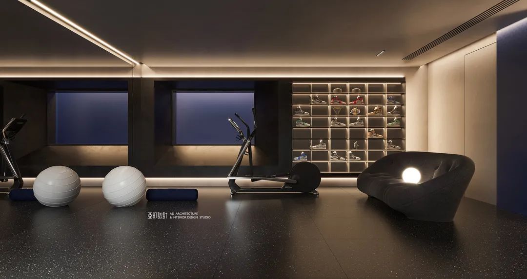 黑白灰的魅影之家 · 爵世名邸的现代艺术设计丨亚町设计-35