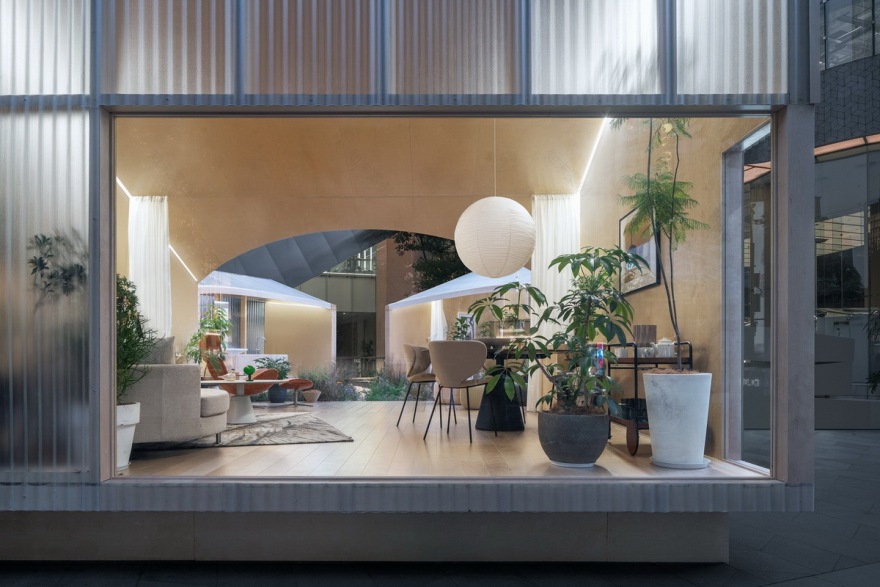 间园 · 闹市中的空间装置丨中国上海丨间筑设计-43