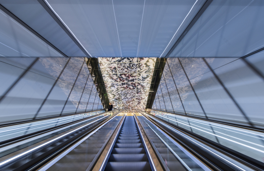 挪威奥斯陆 Nydalen 地铁站扩建工程-25