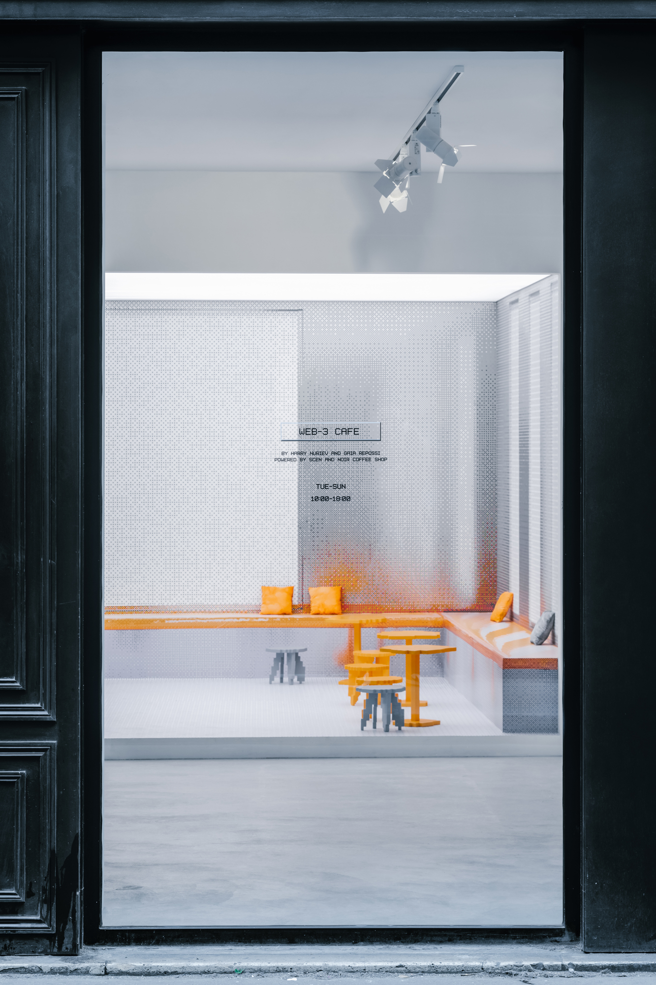 虚拟融合现实 | 巴黎 Web-3 Café创新零售空间-0