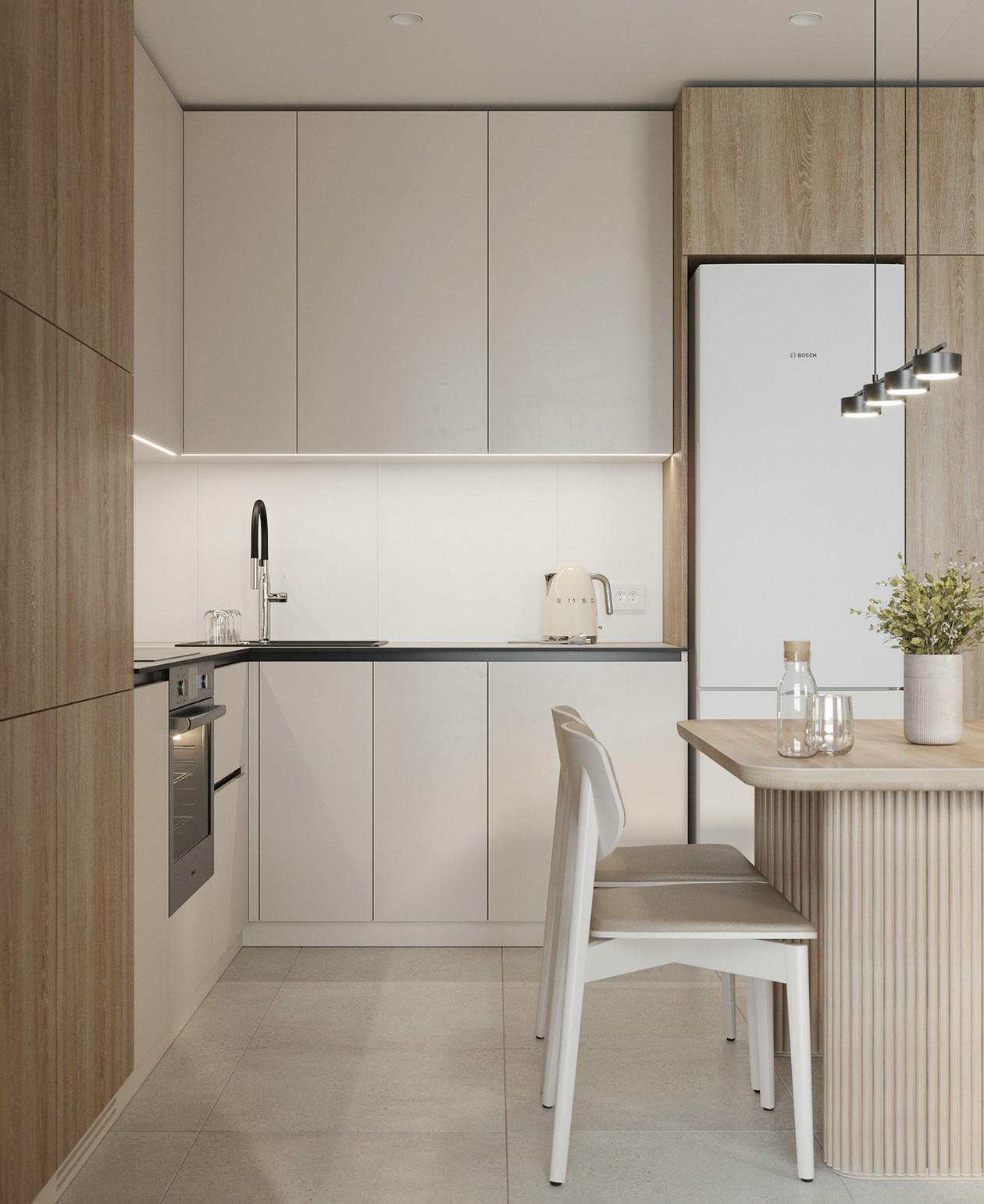 58·44㎡小空间公寓设计-12