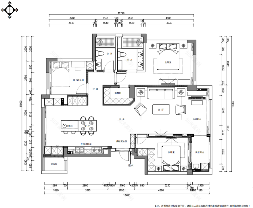 极简品质生活 | 浙江余姚 130㎡现代极简家居设计-17
