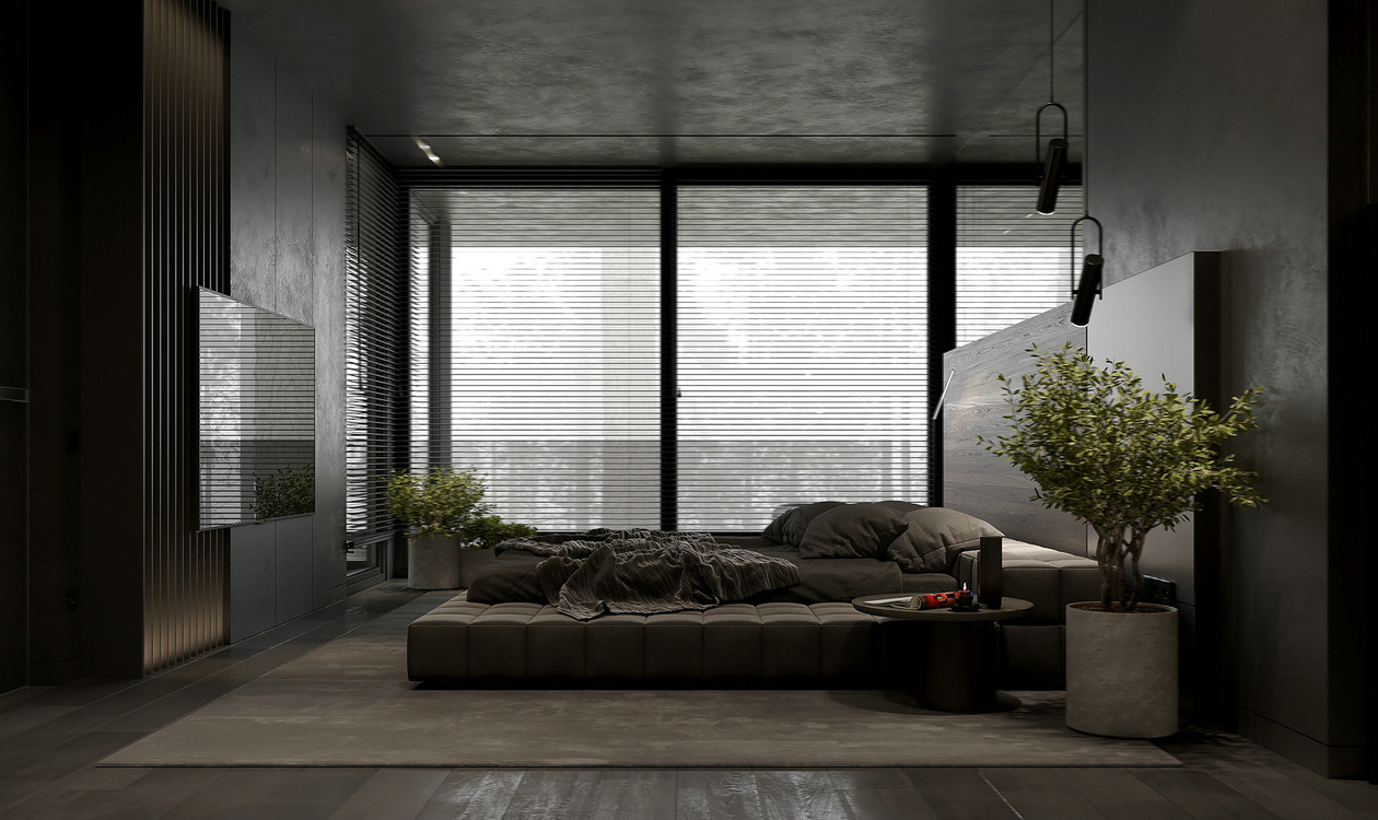 高级黑色系空间设计-10