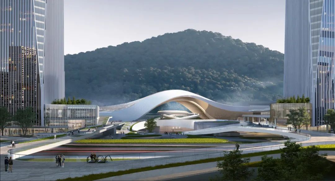 惠阳站综合交通枢纽丨中国惠州丨Aedas-64