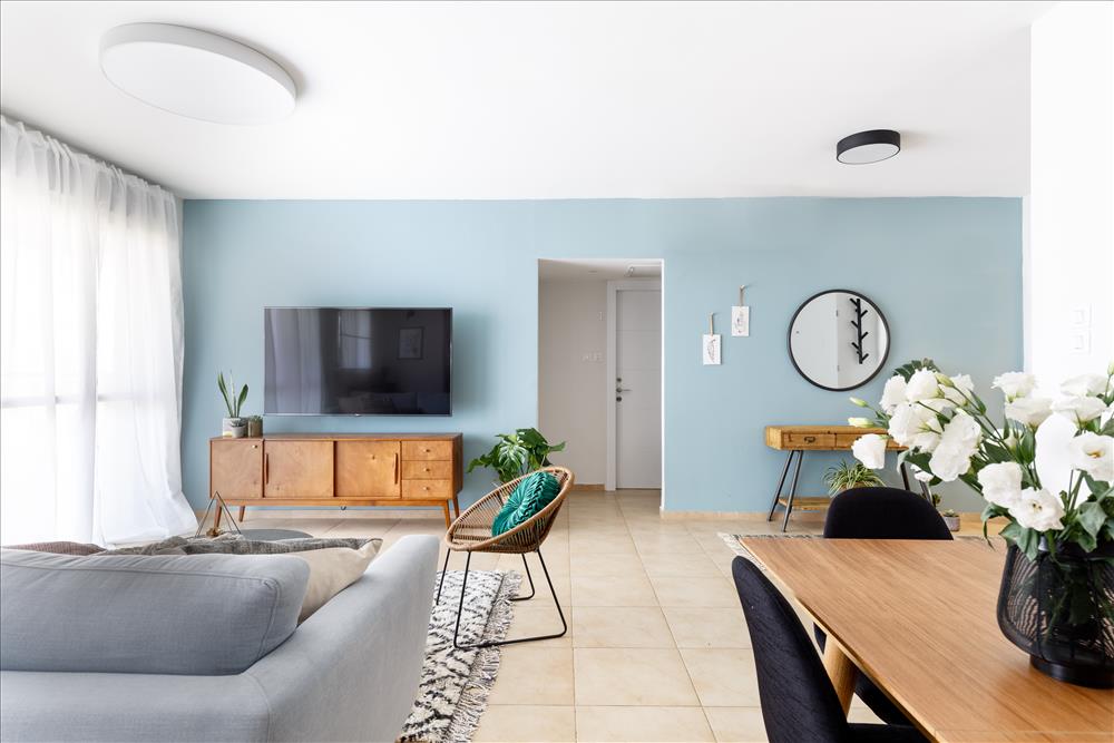 רויטל ארז · 3居室公寓家居造型设计（佐尔以撒）丨以色列丨רויטל ארז室内设计与家居造型工作室-8