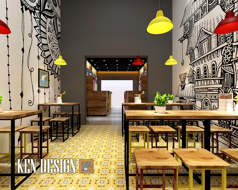 MyCha奶茶店设计丨越南河内丨Kendesign-22