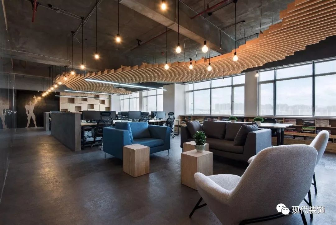 昆明中鸿联合建筑办公室 | 水泥与木质的简约魅力-6