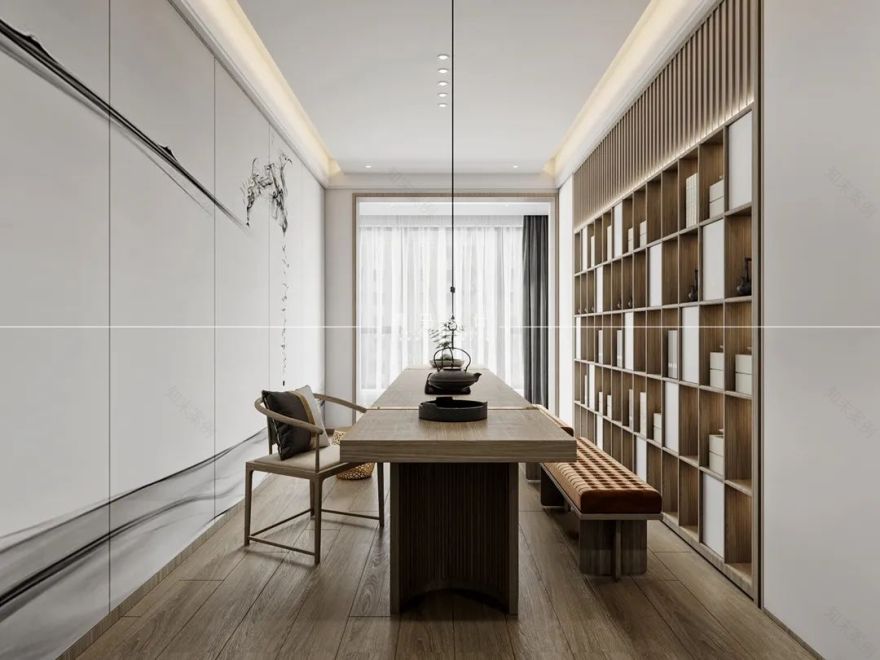 新兴玉园·现代纯粹生活表达丨青马别墅设计-31