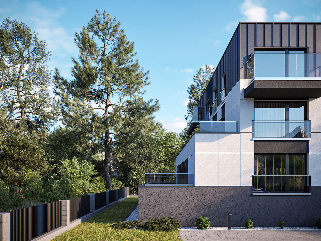 Apartamenty Ustroń | Wizualizacje Architektoniczne-9