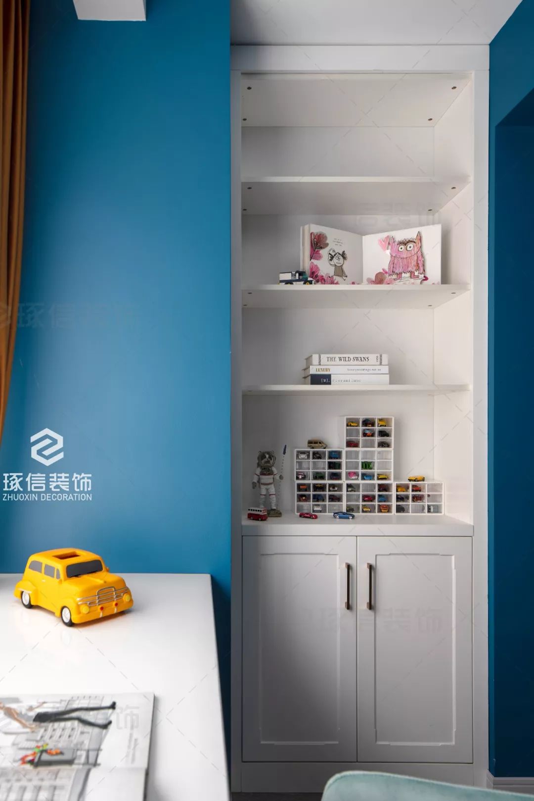 美式轻奢，打造精致优雅的三口之家-48