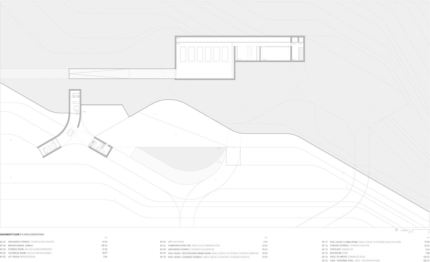 穿梭在绿野 & 拥有七个花园的条形元素住宅，西班牙 / Fran Silvestre Arquitectos-28