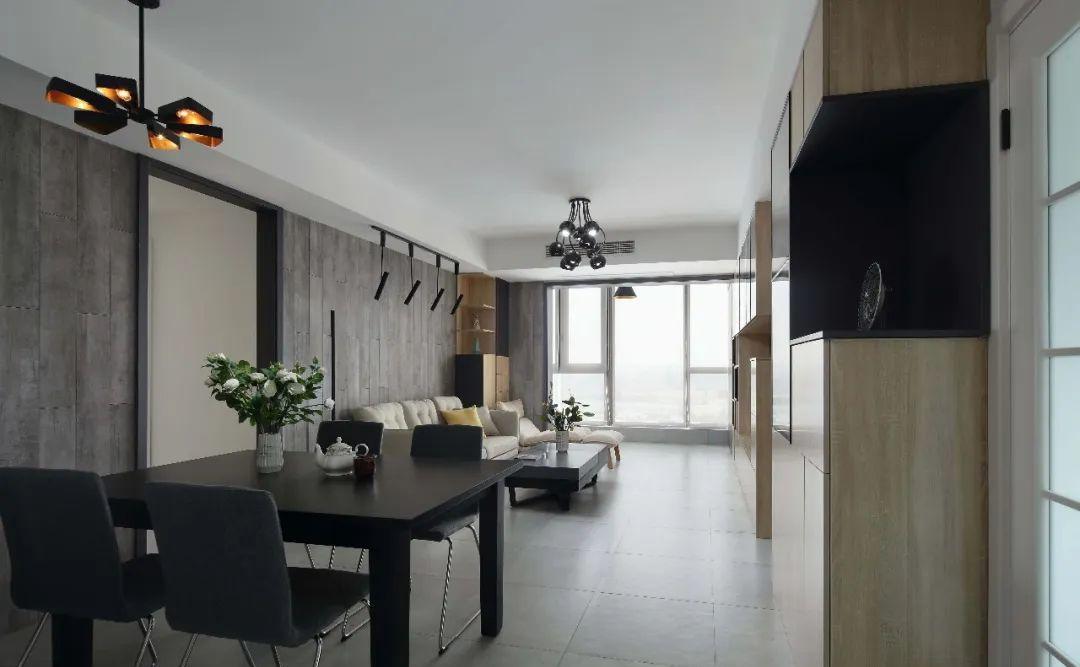 工业风与日式混搭,打造开阔舒适家居空间-2