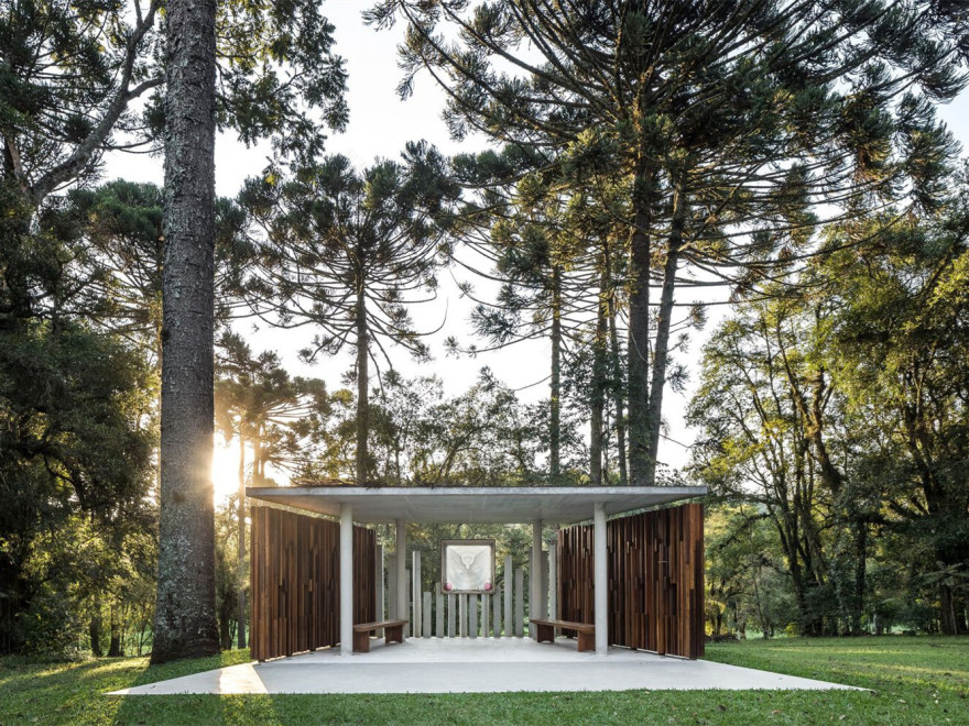 巴西玛丽亚卡塔琳娜教堂丨Canalli Arquitetura-3