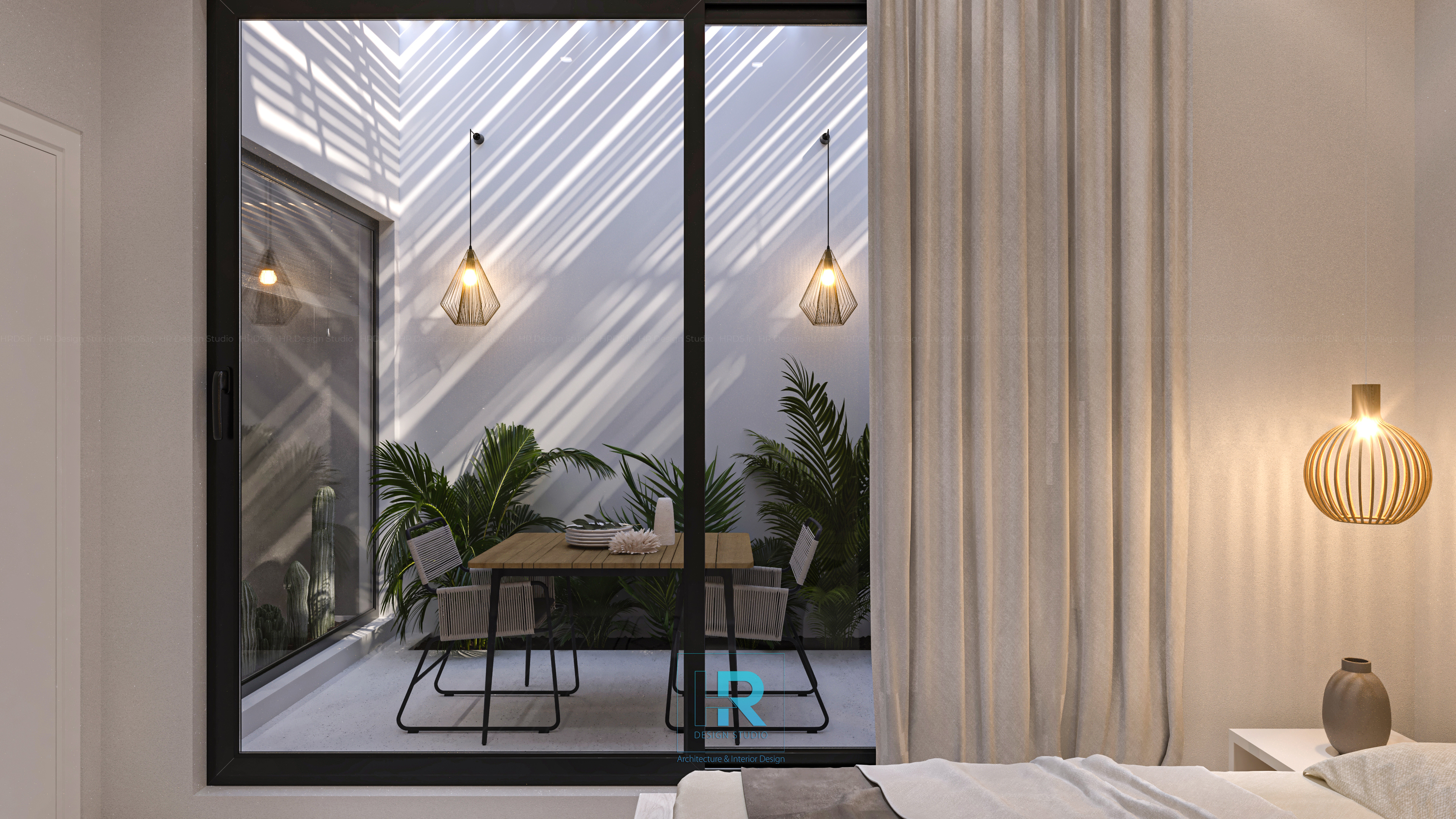 Moroccan villa interior-6