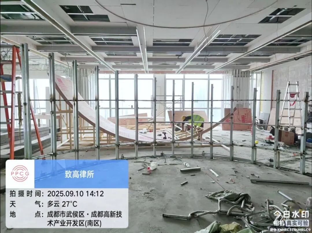 致高律所总部办公室装修项目丨中国成都丨四川集美建筑工程有限公司-10