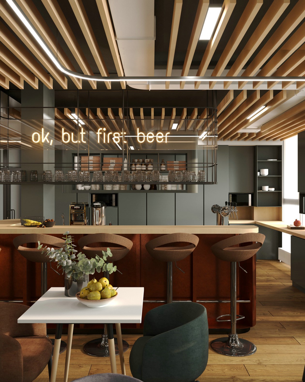 735㎡简约风办公空间设计-18