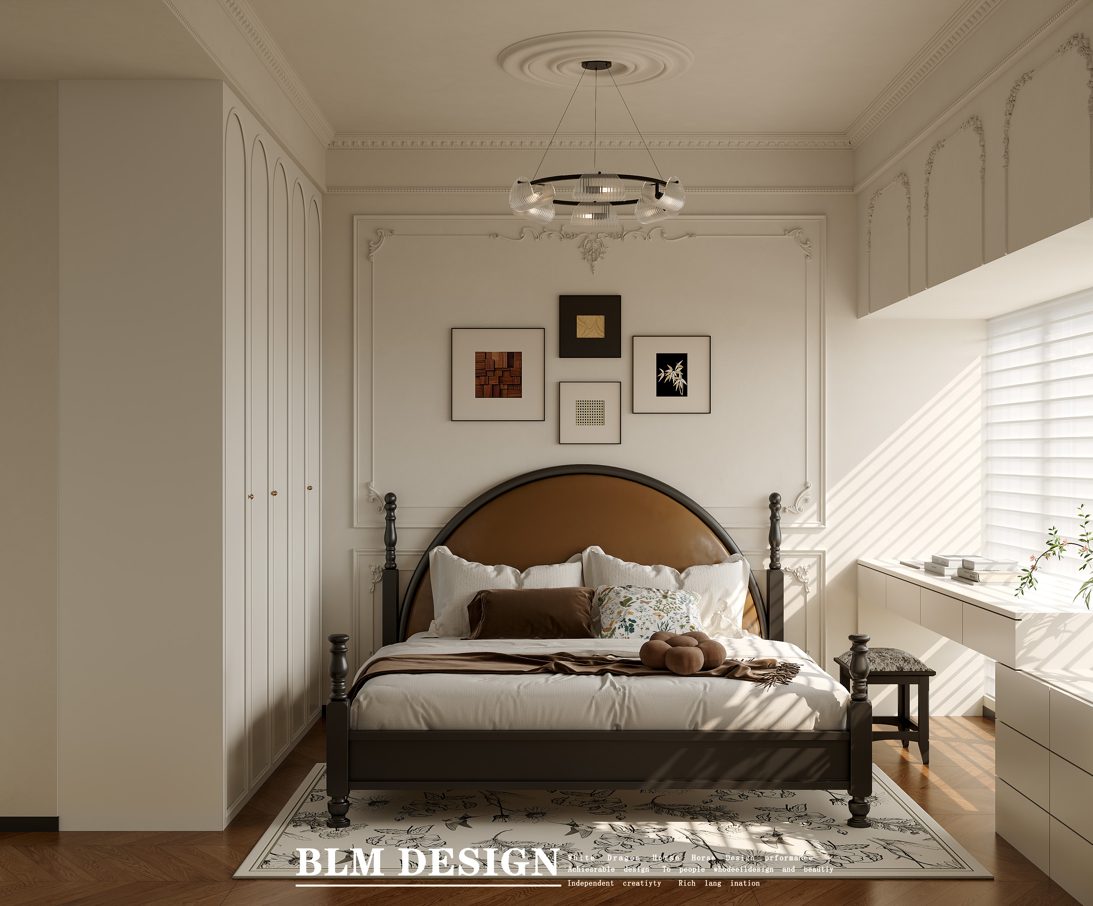 法式家装小户型-2