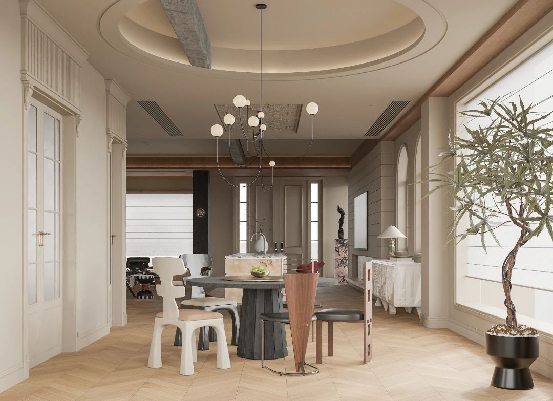 450㎡玫瑰苑别墅丨中国亳州丨东子设计-24