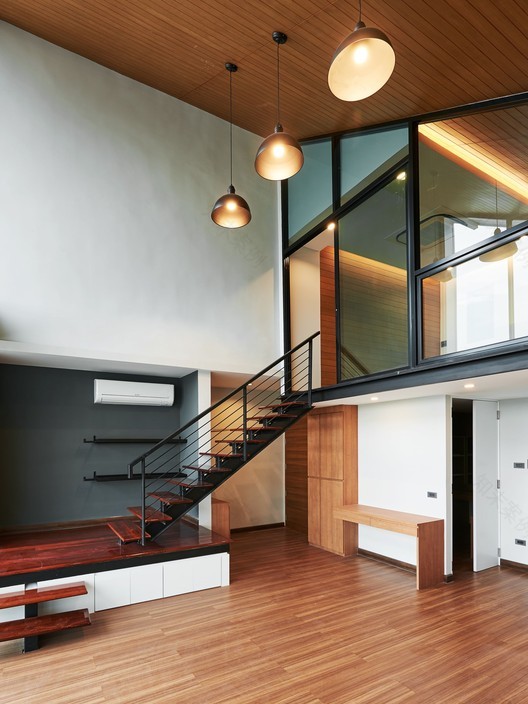 泰国 K·Pok House 现代家庭住宅-7