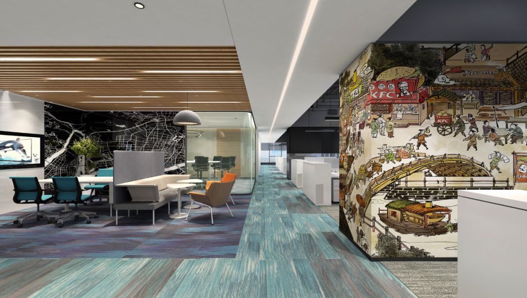 福州百胜餐饮新职场 | 融入福建元素，打造人性化办公空间-44