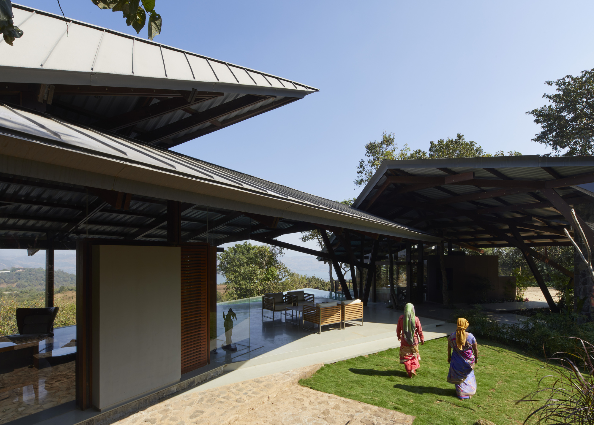 侧面阳台屋丨印度丨Malik Architecture-38