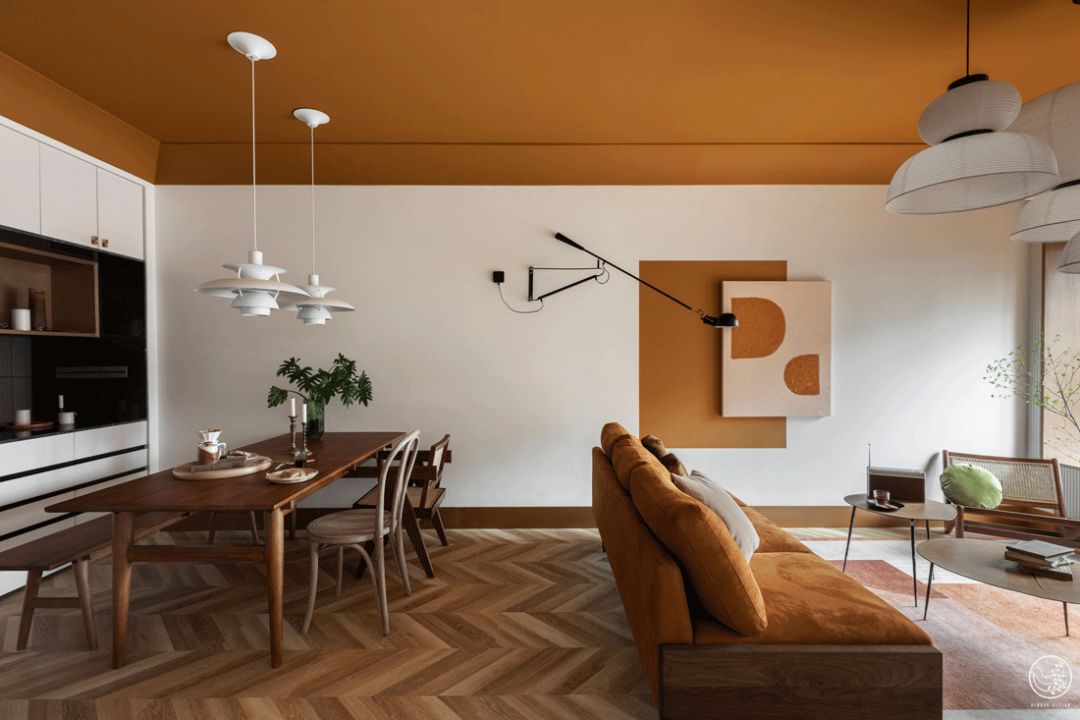 复古精致 | 成都二手房的色彩重构之旅-58