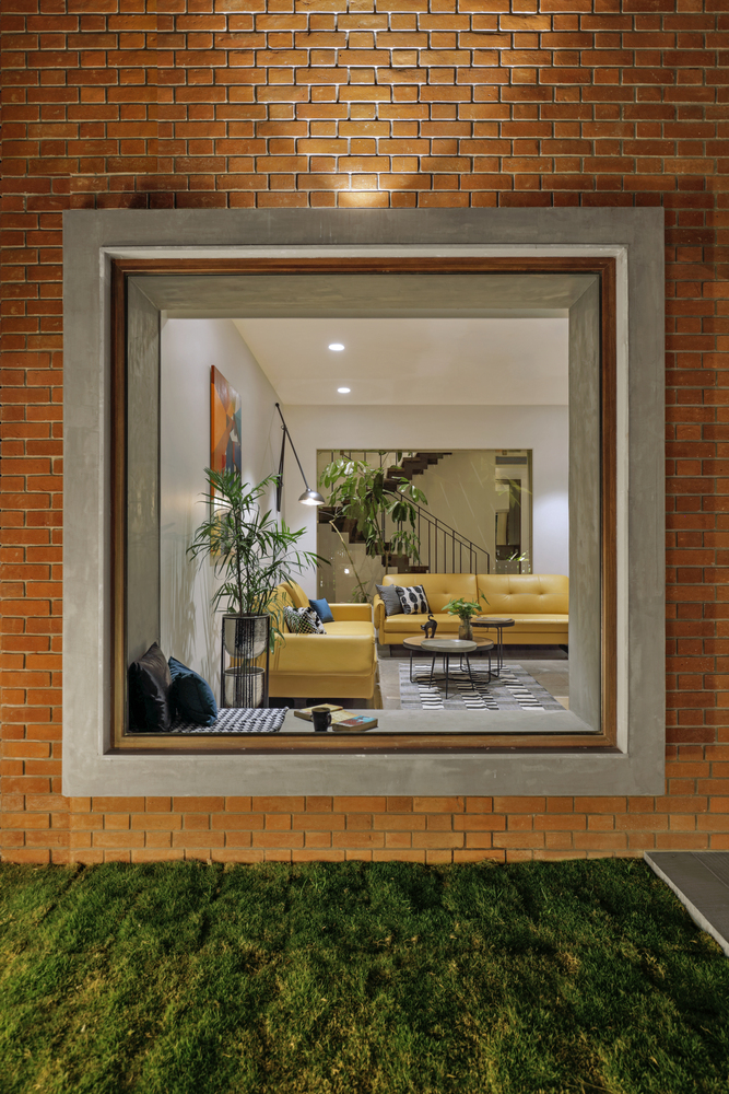 绿意盎然的四口之家——印度 Box House-37