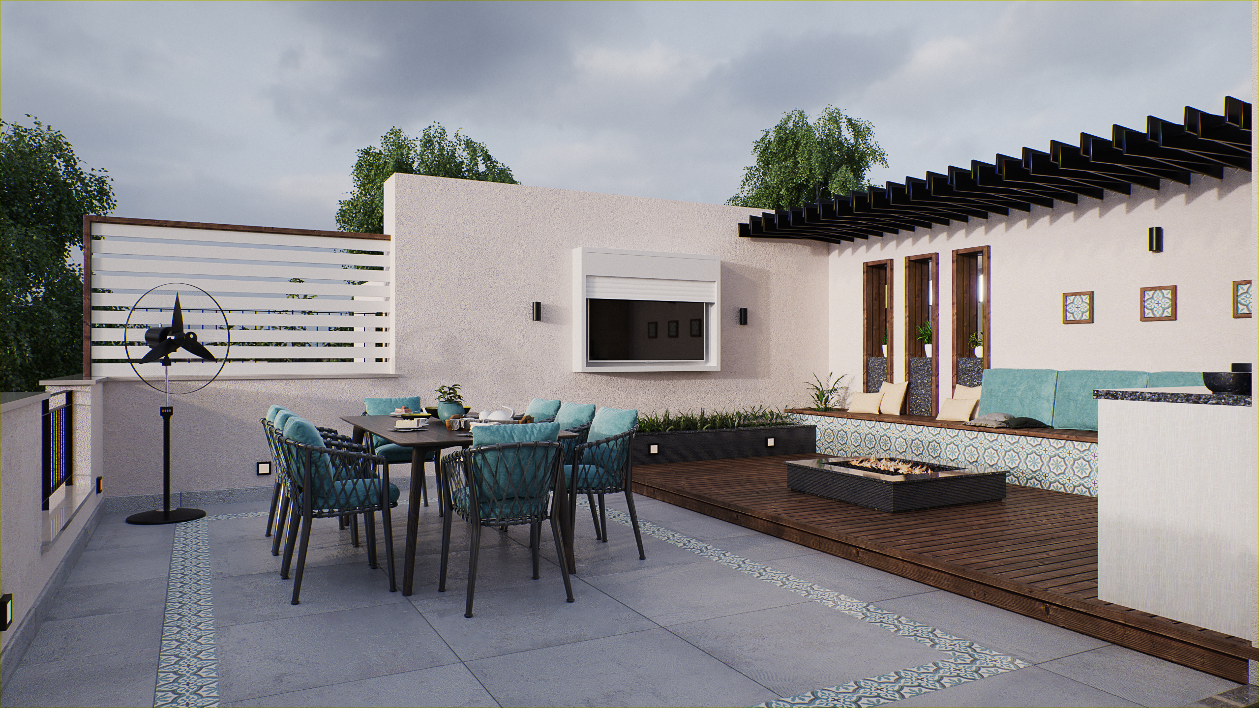 屋顶 2 · 私人别墅 4-3