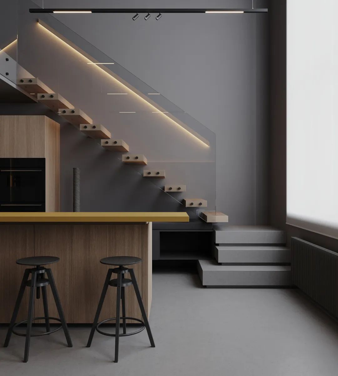 极简自然的 82㎡精致住宅丨Sofia Rubinskaya-64