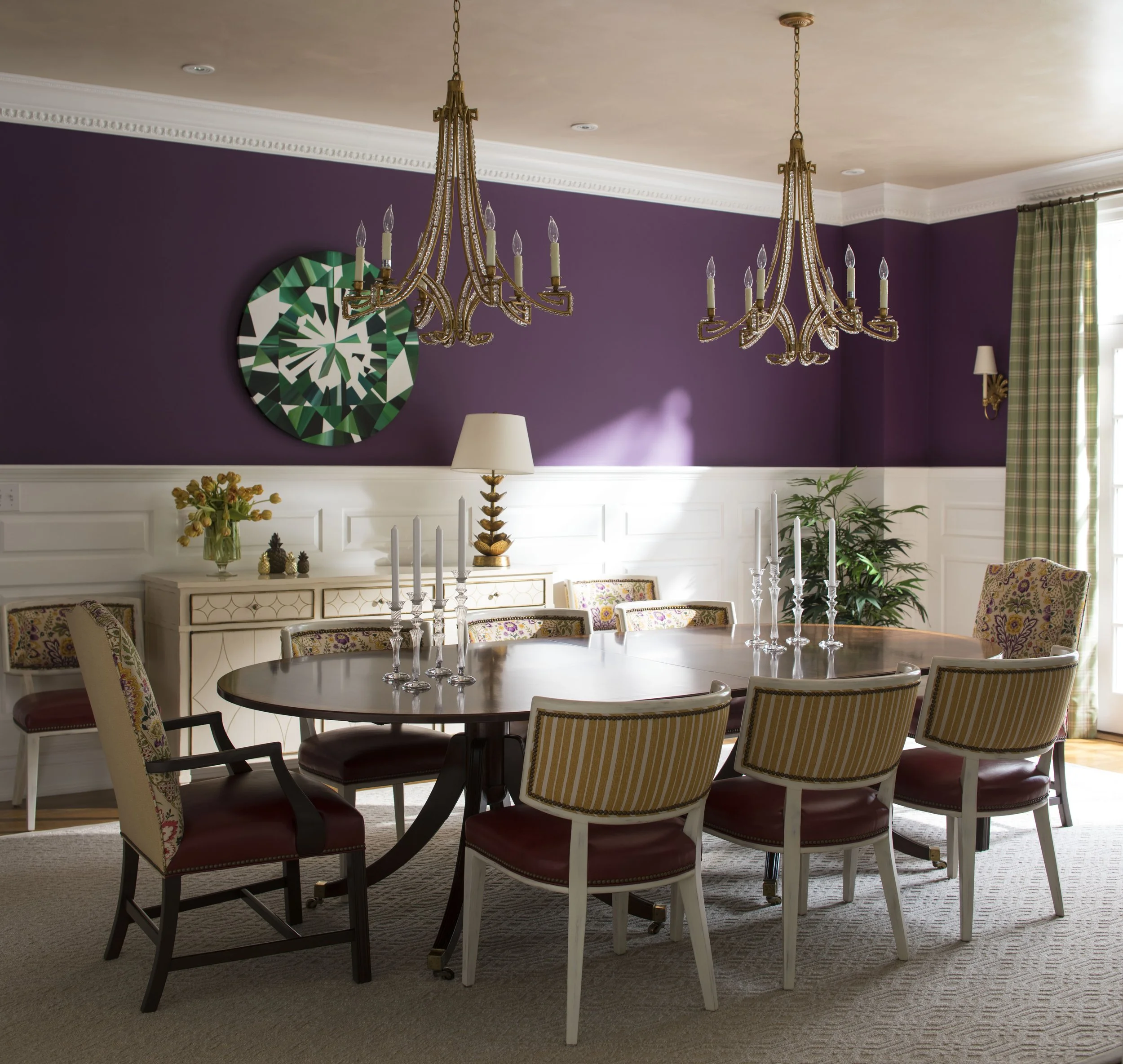 格林威治乔治王时代风格建筑（注：Greenwich是格林威治；Georgian常见指乔治王时代风格的建筑、艺术风格等，这里结合通常搭配逻辑，较合理推测为格林威治的乔治王时代风格建筑，但因缺乏更多语境，该翻译供参考） 丨Kathleen Walsh Interiors（KWI）-32