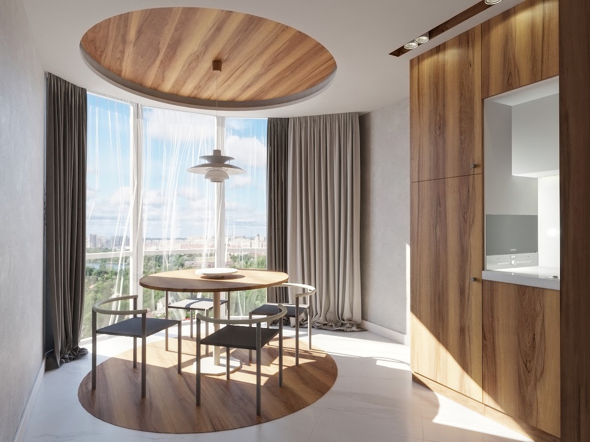 Minimalist design apartment project 65 m2-0