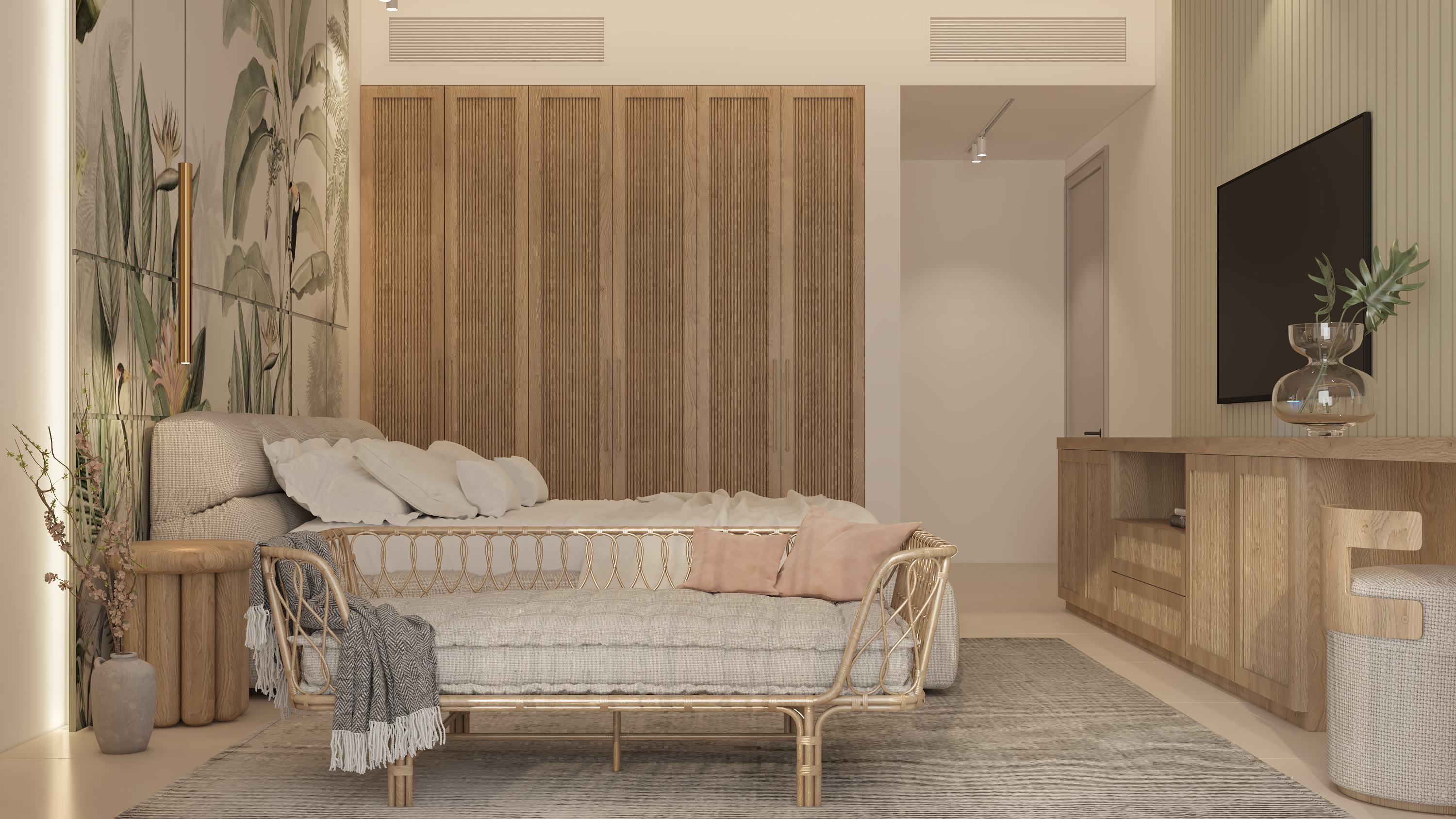 古纳住宅·主卧室丨Lint Design Studio-10