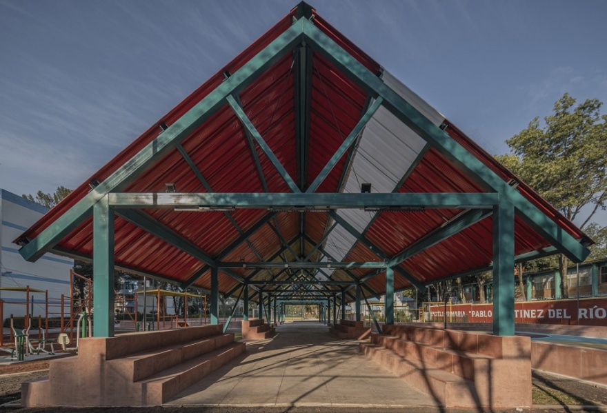 CTM Culhuacán住宅区公共空间改造丨墨西哥墨西哥城丨AMASA Estudio-18